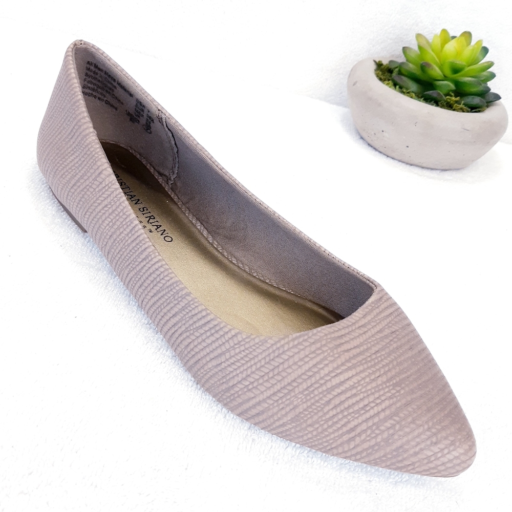 CHRISTIAN SIRIANO Point Toe Flats